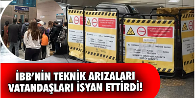  İstanbul'da raylı sistemlerdeki teknik arızalar vatandaşları isyan ettirdi!