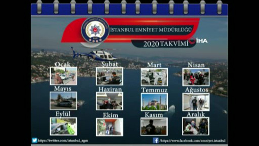 İstanbul Emniyet Müdürlüğünden yeni yıl için umut aşılayan klip