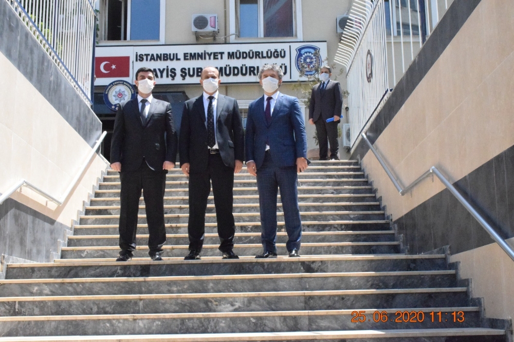 İstanbul Emniyet Müdürü Aktaş, Asayiş Şube Müdürlüğü’nü ziyaret etti