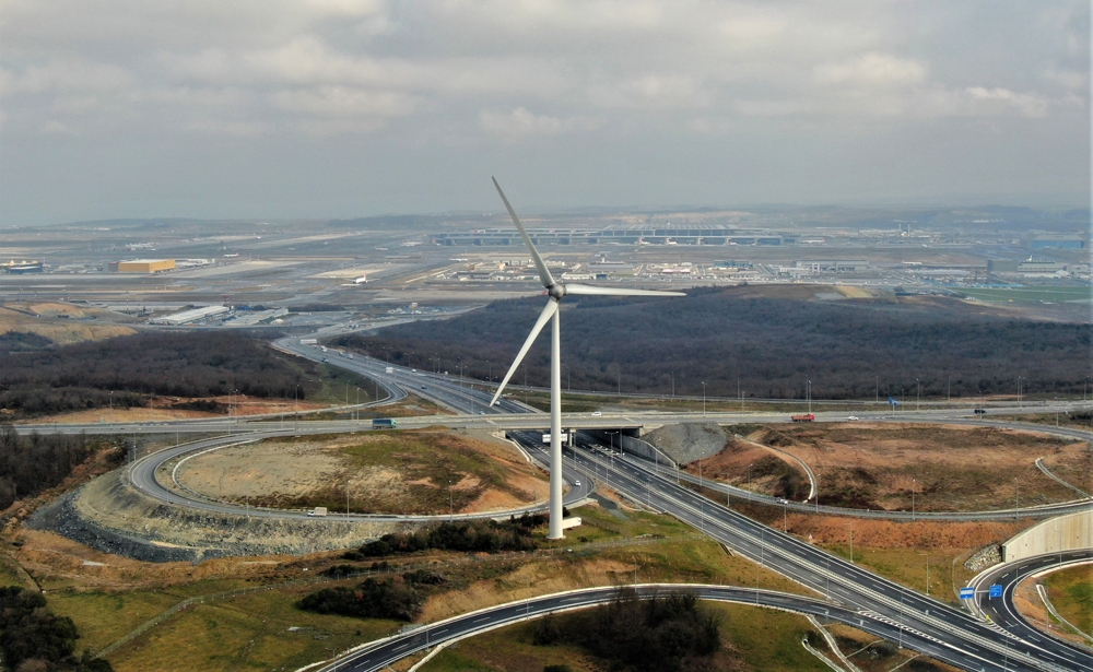 İstanbul Havalimanı çevresindeki RES’ler havadan görüntülendi