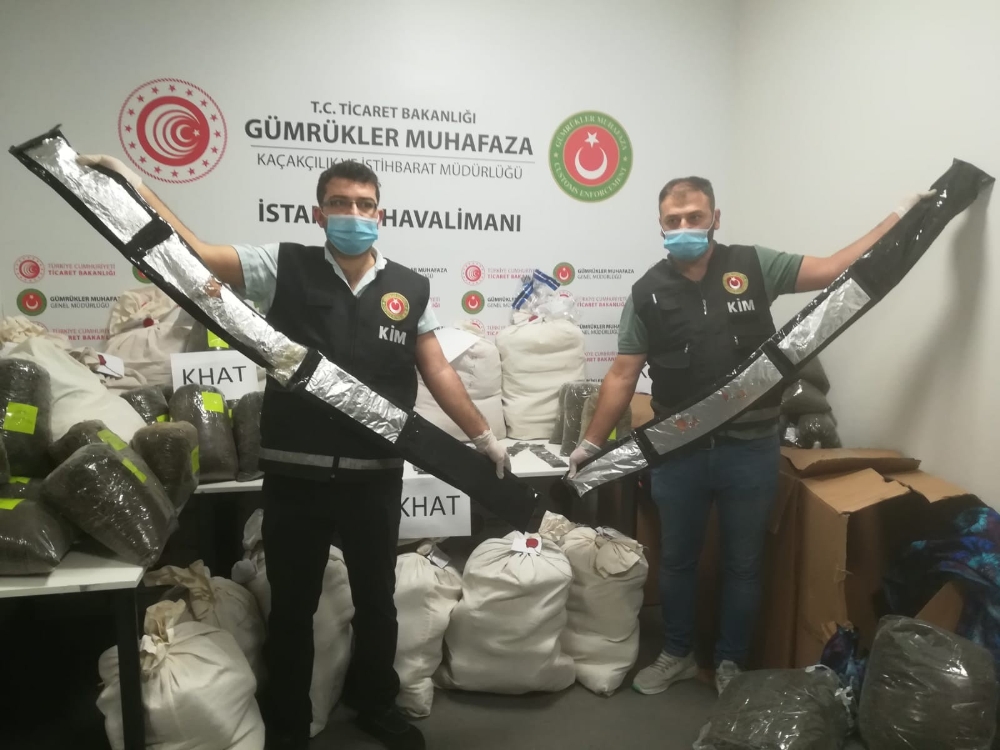 İstanbul Havalimanı’nda 420 kg uyuşturucu ele geçirildi