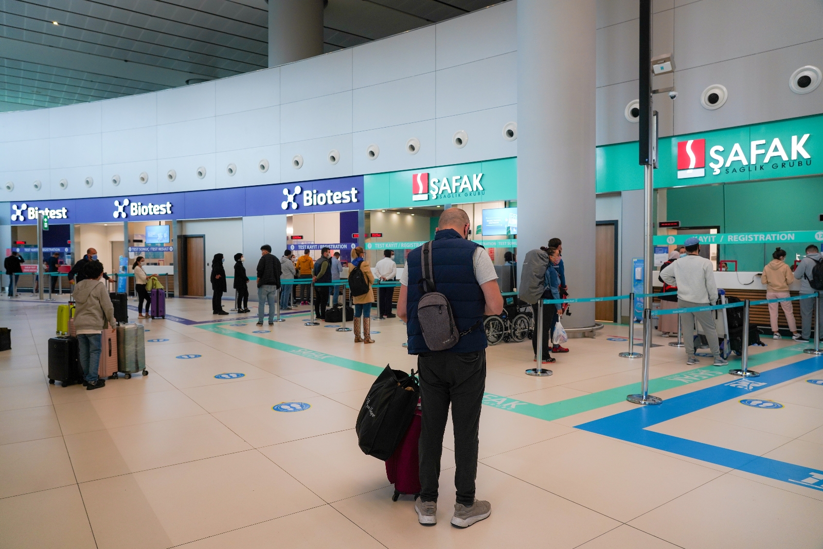 İstanbul Havalimanı’nda PCR test sonuç süresi kısaldı: 1,5 saatte Covid-19 testi