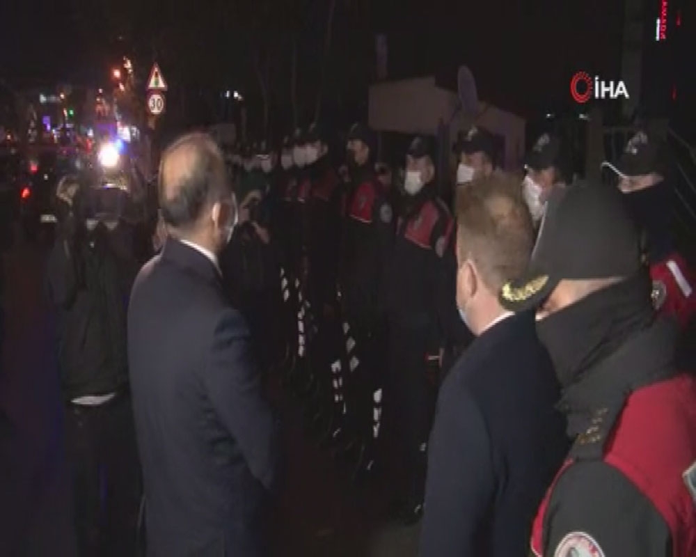İstanbul İl Emniyet Müdürü Zafer Aktaş huzur uygulamasını takip etti