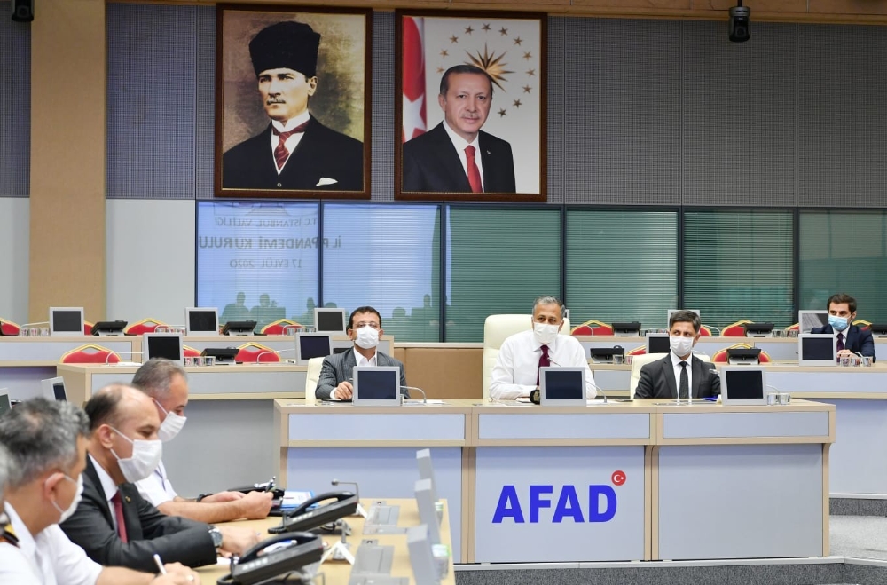 İstanbul İl Pandemi Kurulu, Vali Yerlikaya başkanlığında toplandı