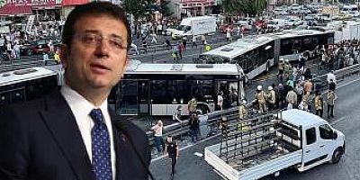İstanbul metrobüs kazası ile sarsıldı! İmamoğlu'dan ses yok