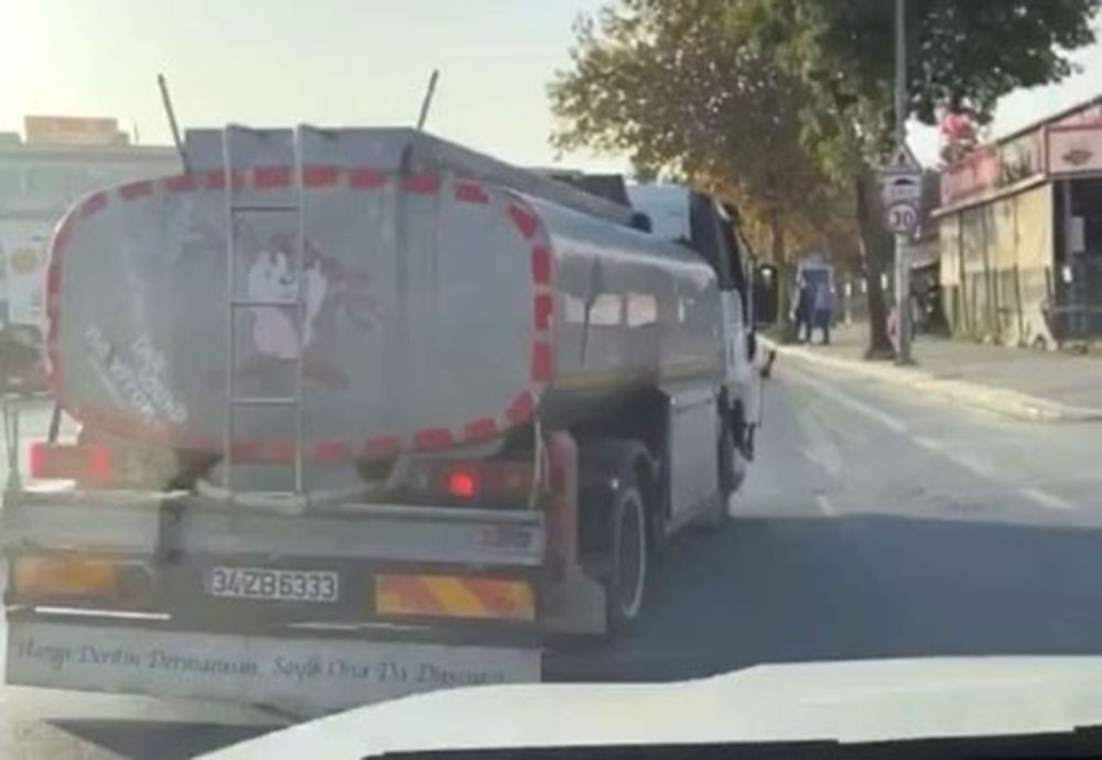 İstanbul trafiğinde “pes” dedirten görüntü