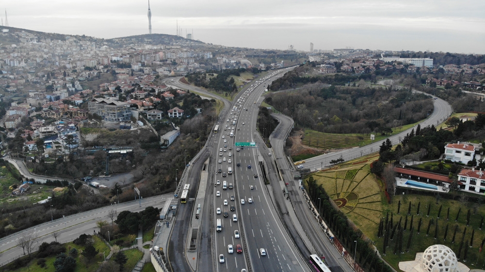 İstanbul trafiğine ’korona virüs’ etkisi
