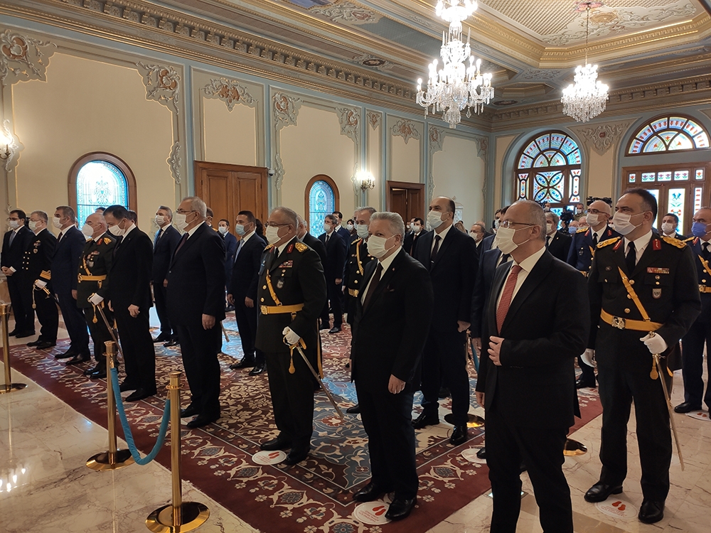 İstanbul Valiliği’nde 29 Ekim Cumhuriyet Bayramı töreni
