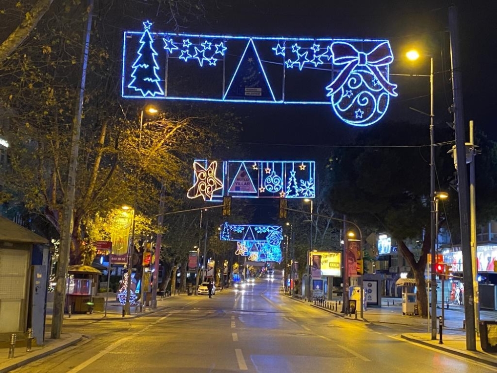 İstanbul yeni yıla sessiz girdi