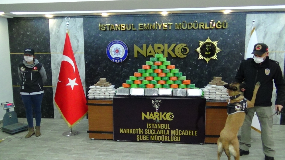 İstanbul’da 110 kilo eroin ele geçirildi
