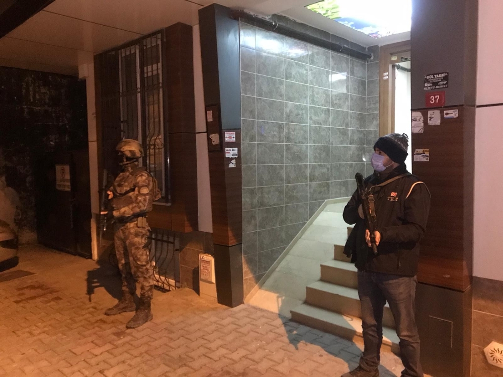 İstanbul’da 15 adrese DEAŞ operasyonu