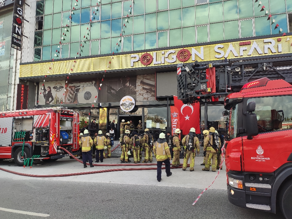 İstanbul’da atış poligonunda korkutan yangın