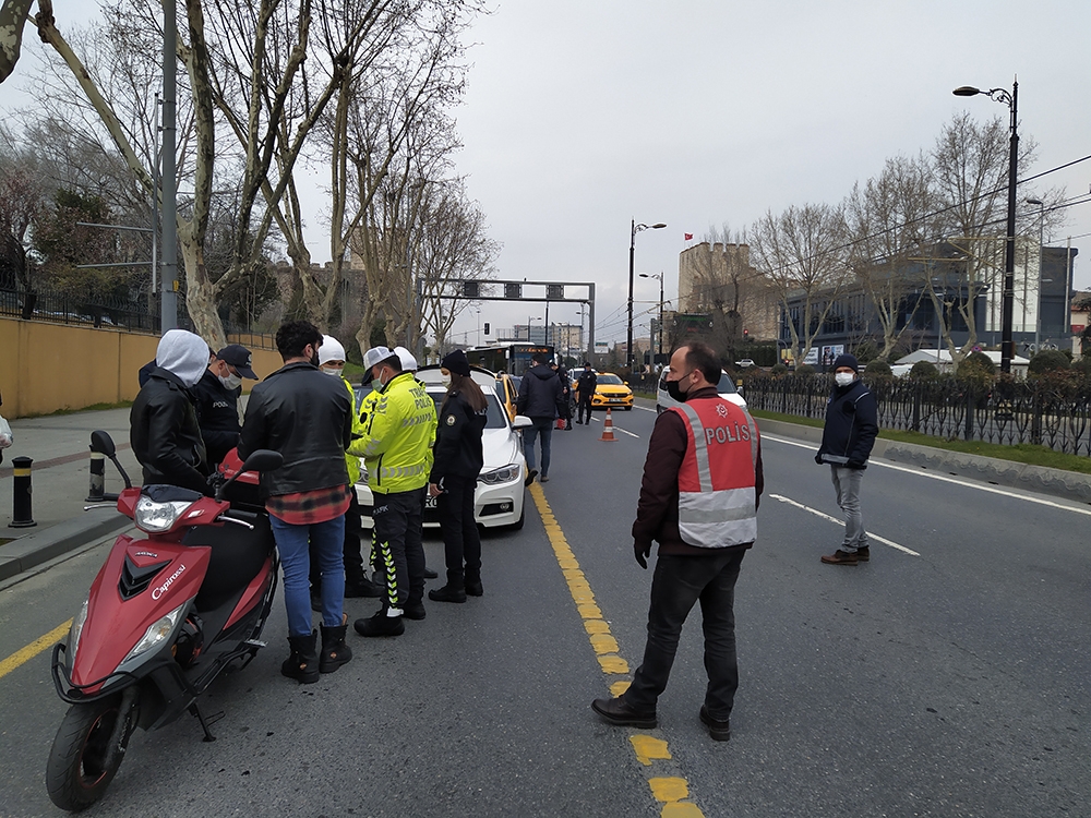 İstanbul’da helikopter destekli uygulama