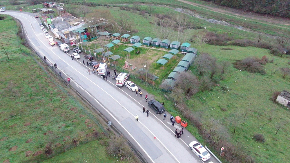 İstanbul’da helikopter düştü ihbarı ekipleri alarma geçirdi