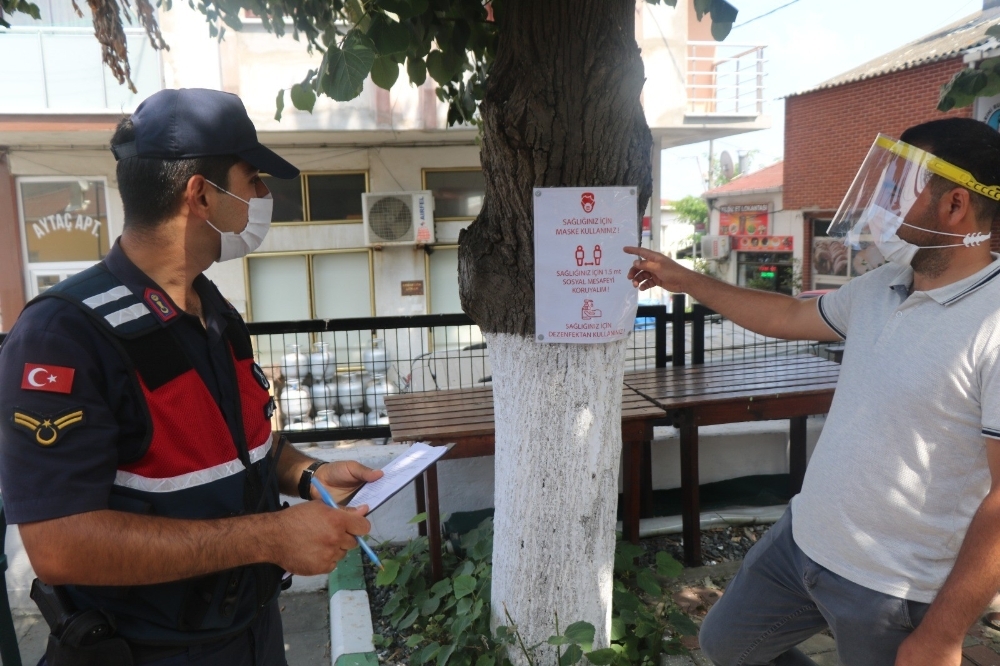 İstanbul’da jandarmadan korona denetimi