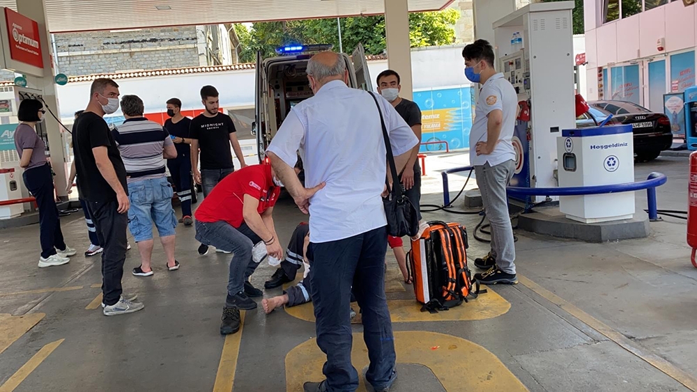 İstanbul’da korkutan görünmez kaza kamerada