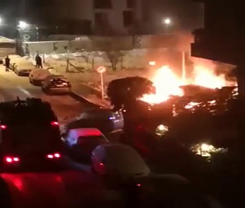 İstanbul’da korkutan patlama kamerada