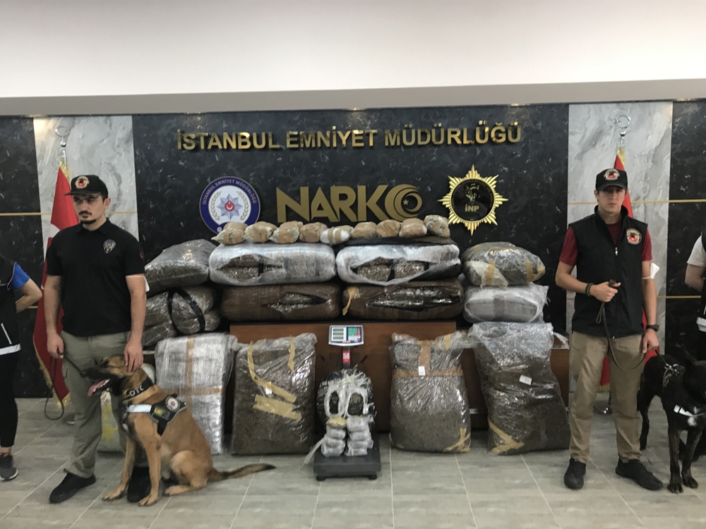 İstanbul’da narkotik operasyonu: 218 kilo uyuşturucu ele geçirildi