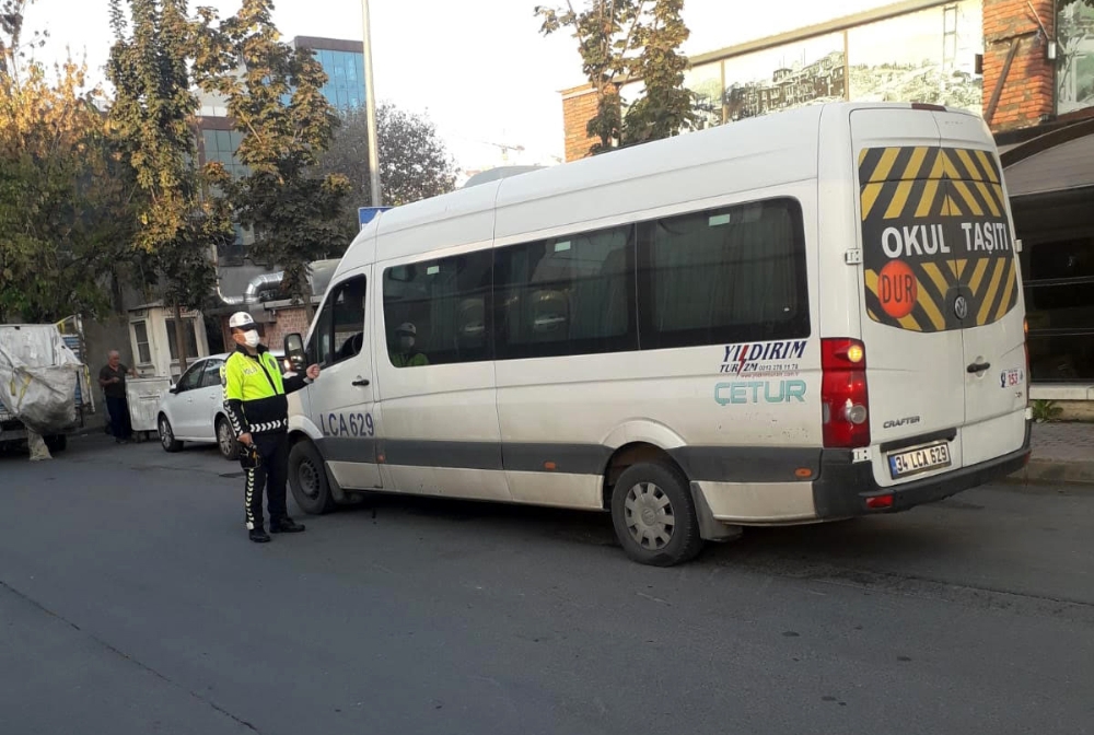 İstanbul’da okul servislerine denetim