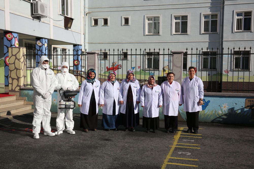 İstanbul’da okullarda virüslere karşı nano savaş