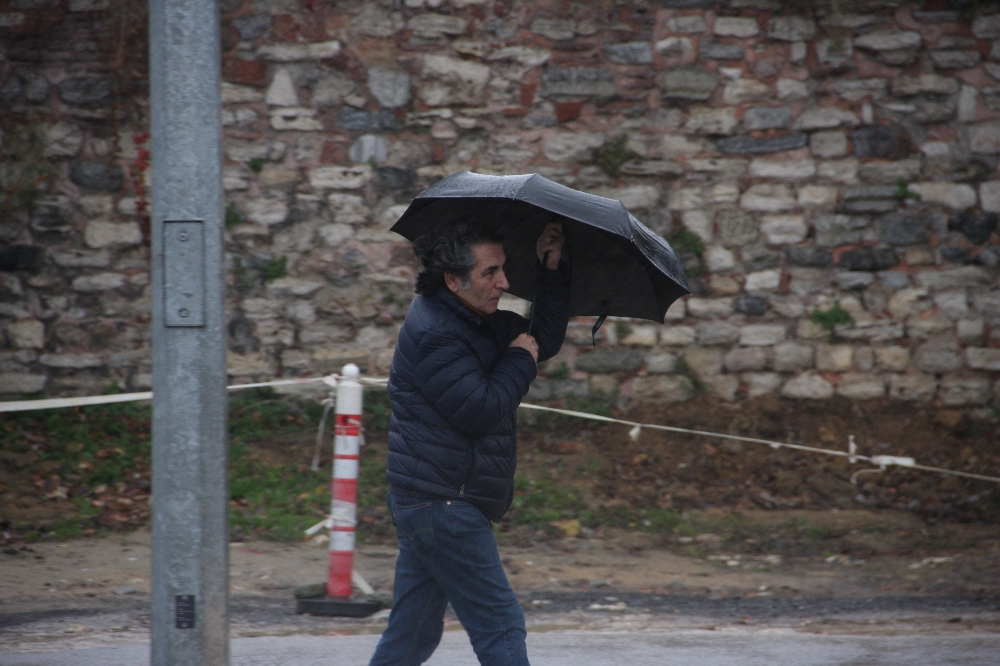 İstanbulda Şiddetli Rüzgar