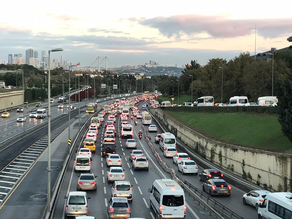 İstanbul’da trafik yoğunluğu yüzde 40’ı aştı