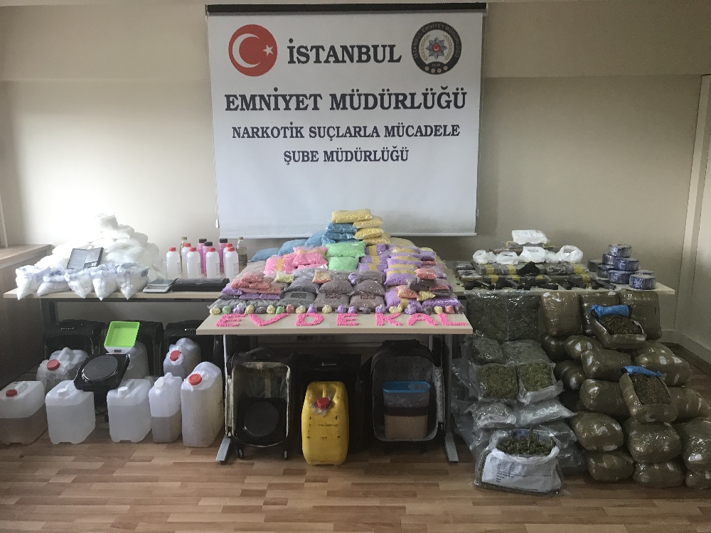 İstanbul’da uyuşturucu operasyonu: 35 milyon liralık uyuşturucu ele geçirildi