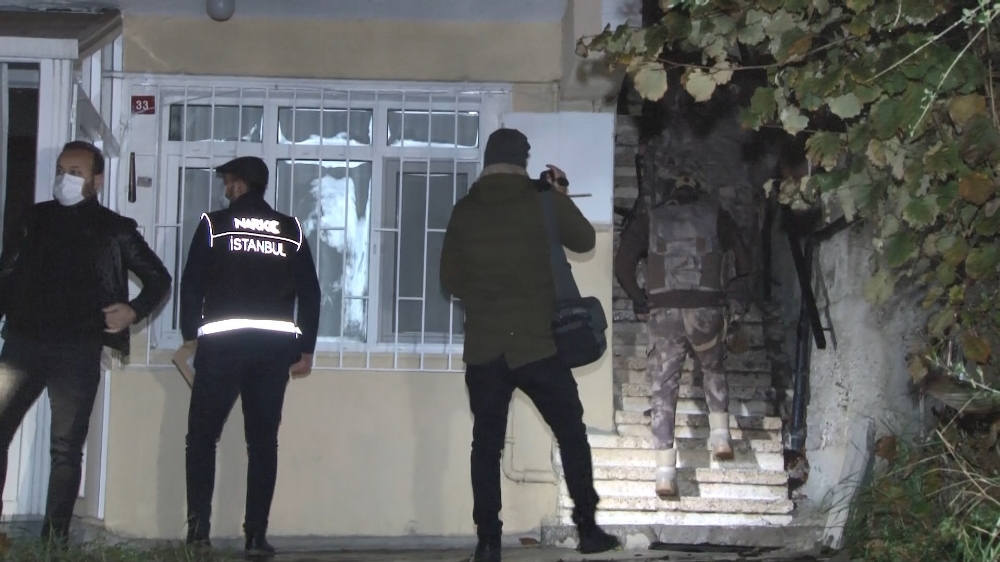 İstanbul’da uyuşturucu operasyonu: Çok sayıda gözaltı