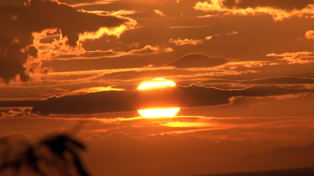 İstanbulda Yağlı Tabloyu Andıran Gün Batımı
