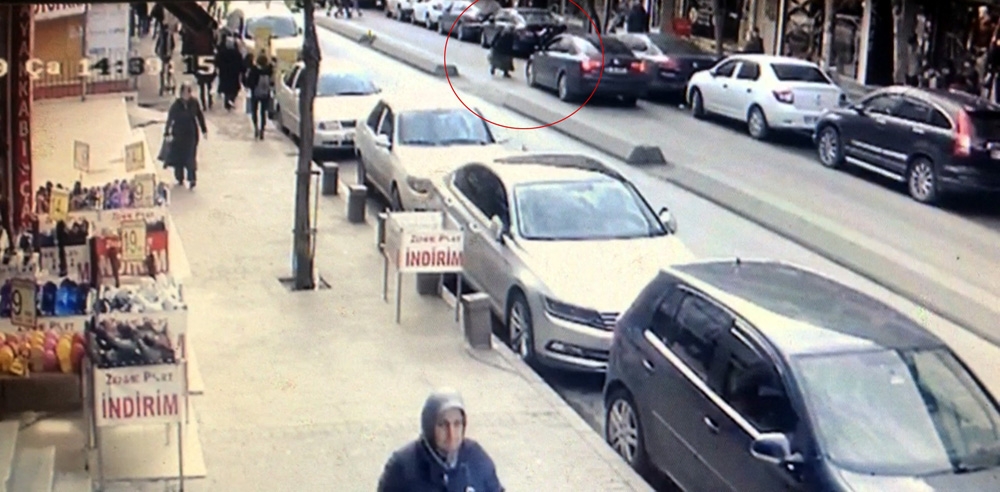 İstanbul’da yaşlı kadının dehşeti yaşadığı kaza kamerada