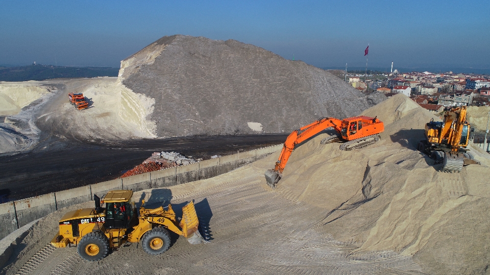 İstanbul’daki tuz dağları hazır bekliyor