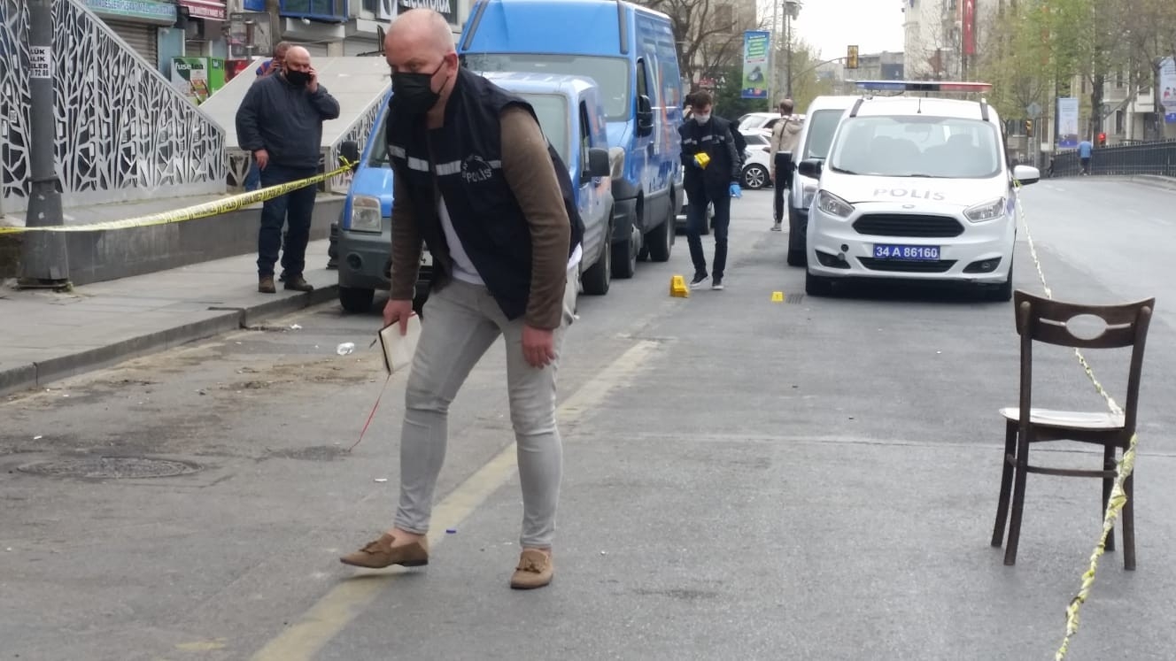 İstanbul’un göbeğinde husumetli iki kişi arasında çatışma çıktı