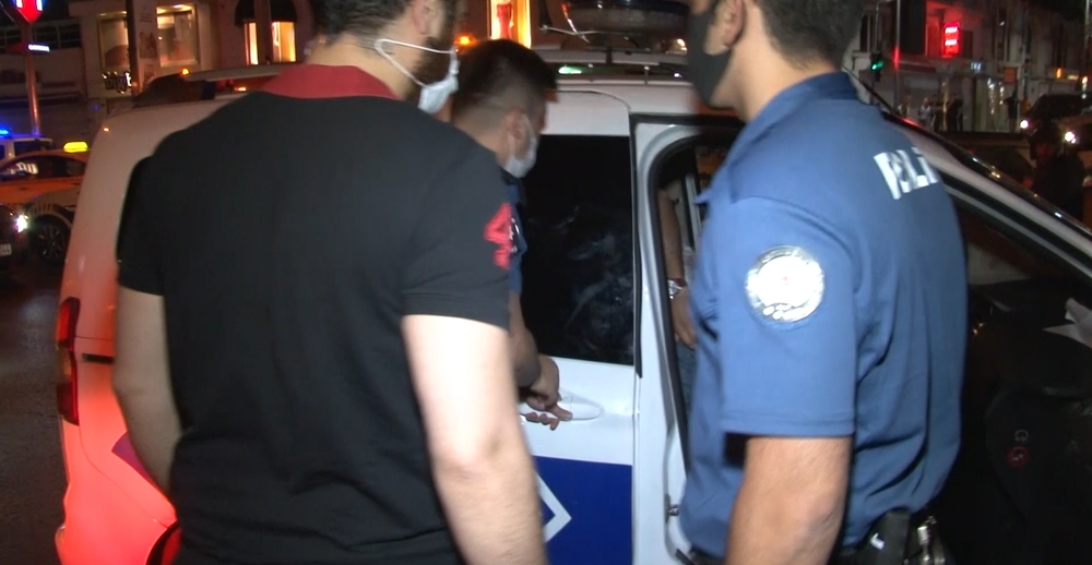 İstanbul’un göbeğinde sağa sola ateş açan magandalar gözaltına alındı