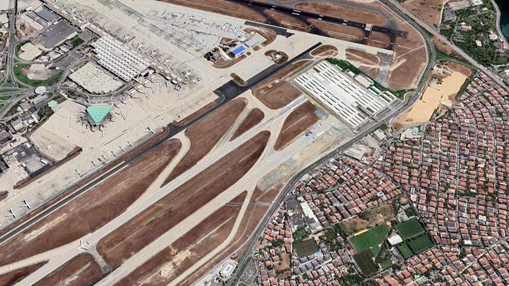 İstanbul’un pandemi hastanesi uydu görüntülerine yansıdı