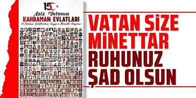 İşte 15 Temmuz'da şehit olanlar