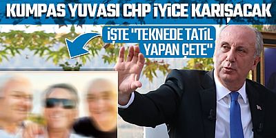 İşte Muharrem İnce'nin bahsettiği tatil pozu!
