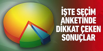 İşte son seçim anketindeki dikkat çeken sonuç