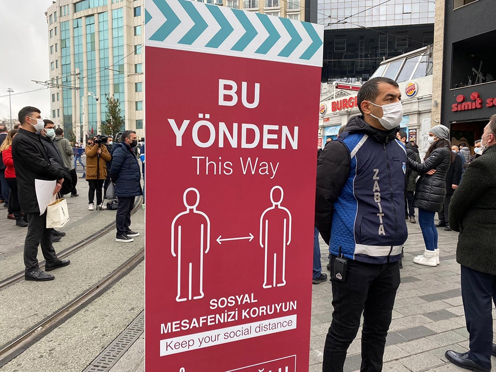 İstiklal Caddesi’nde karekodlu giriş çıkış dönemi