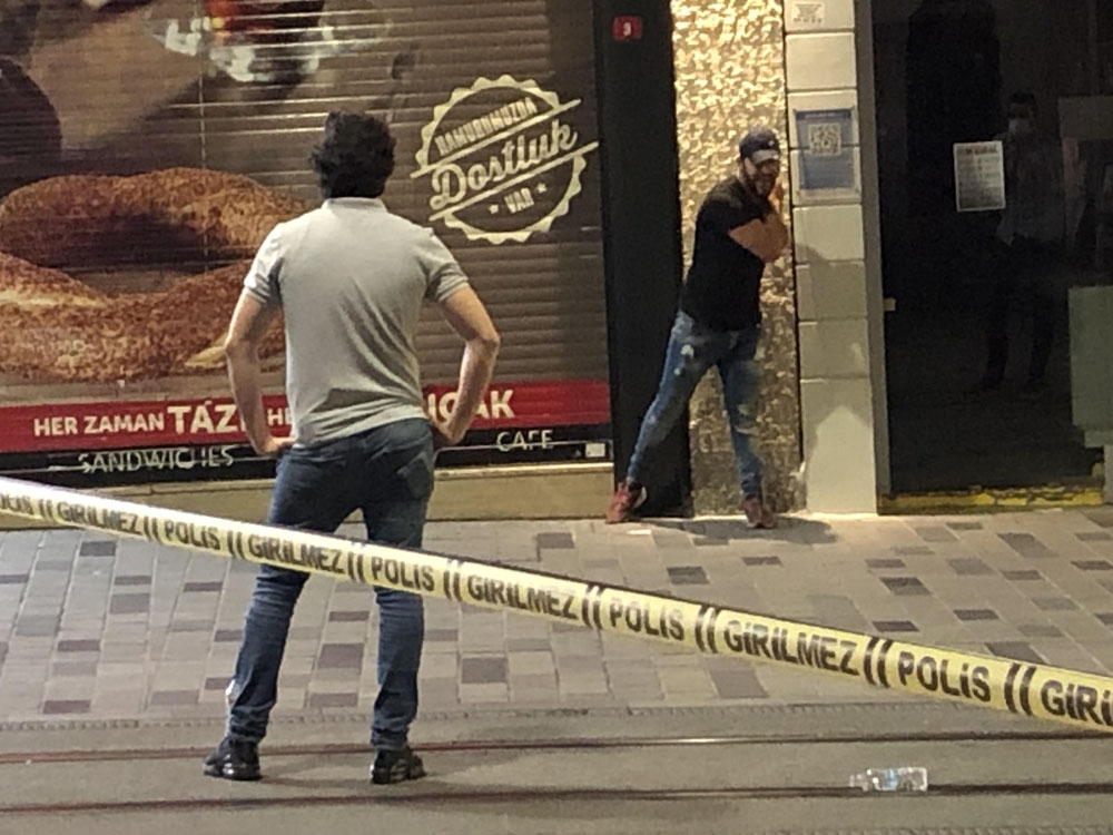 İstiklal Caddesi’nde panik anları