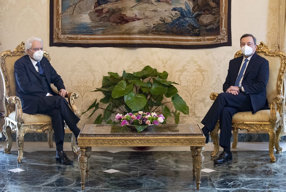 İtalya Cumhurbaşkanı Mattarella, Mario Draghi’yi hükümet kurmakla görevlendirdi