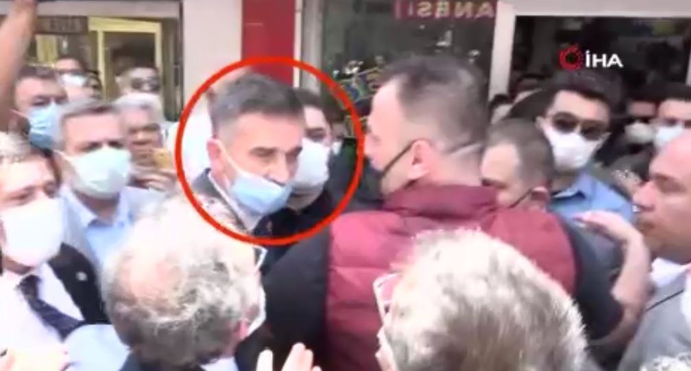 İYİ Parti’liler ile A Haber muhabiri arasında gerginlik