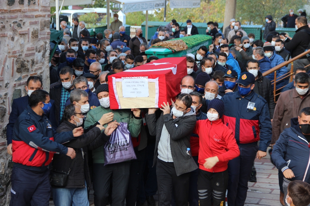 İzmir depreminin kahramanına hüzünlü tören