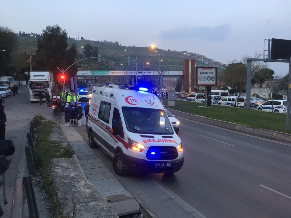 İzmir’de ambulans kaçıran şahıs yakalandı