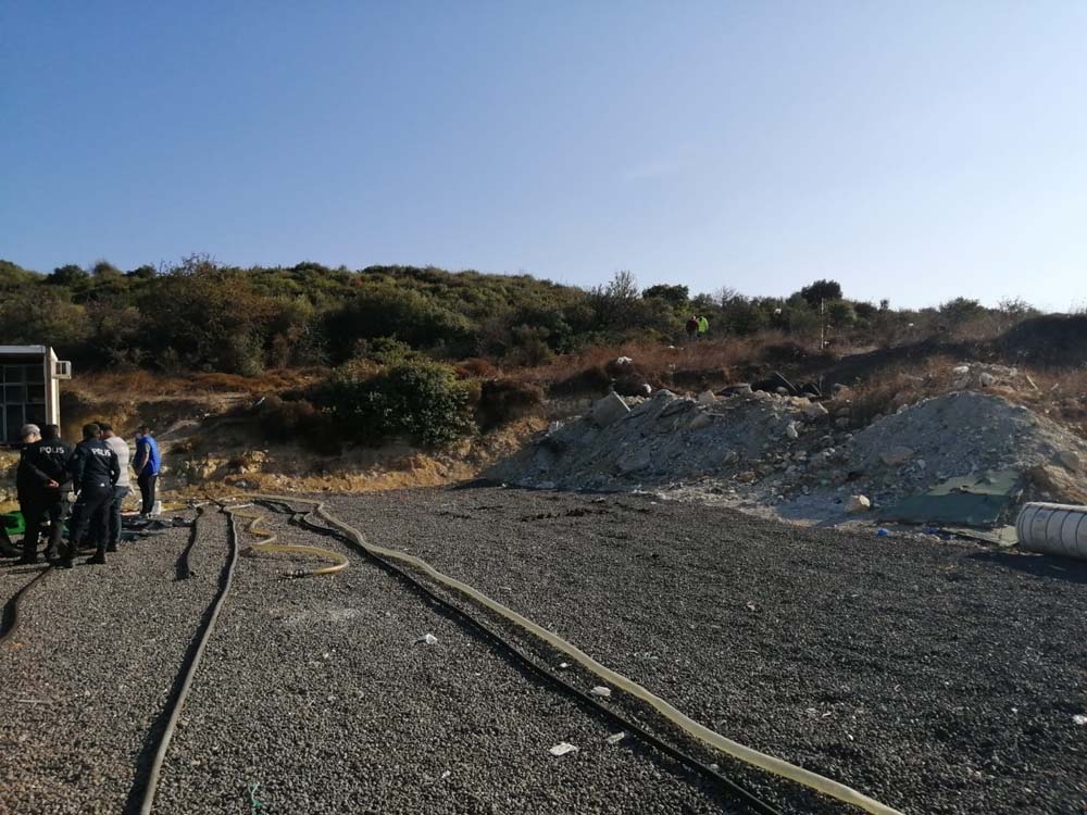 İzmir’de petrol boru hattında hırsızlık: Suçüstü yakalandılar
