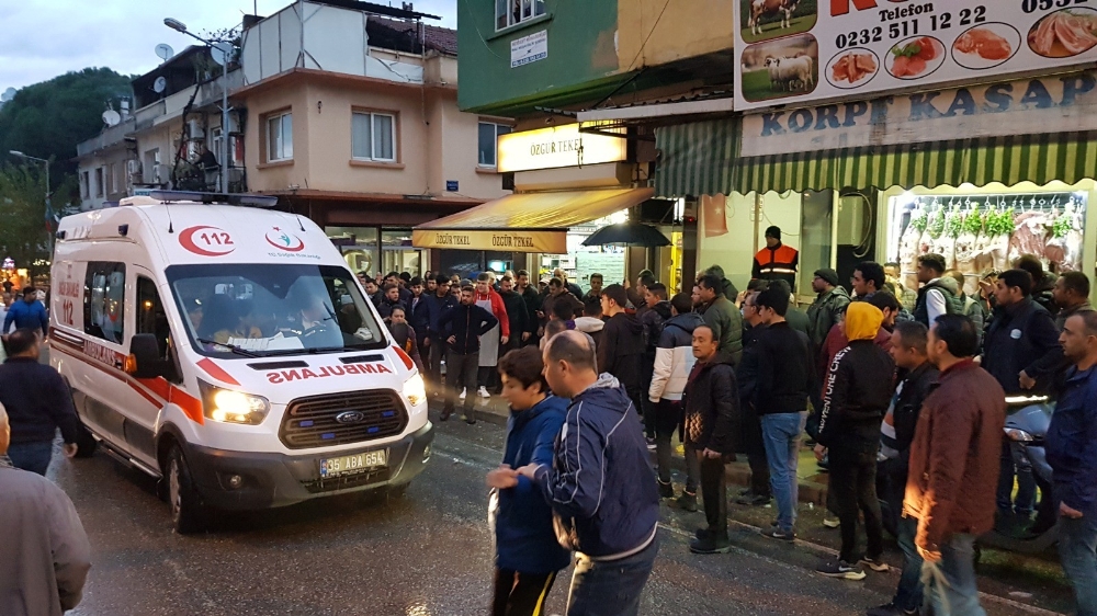 İzmirde Silahlı Saldırı: 1 Ölü