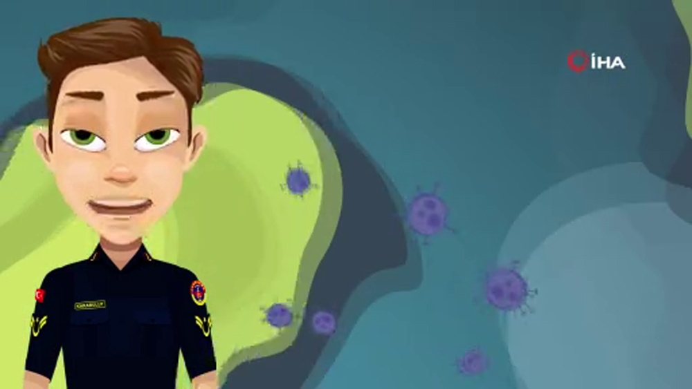 Jandarma Genel Komutanlığından korona virüs riskine karşı ’14 kural’ videosu