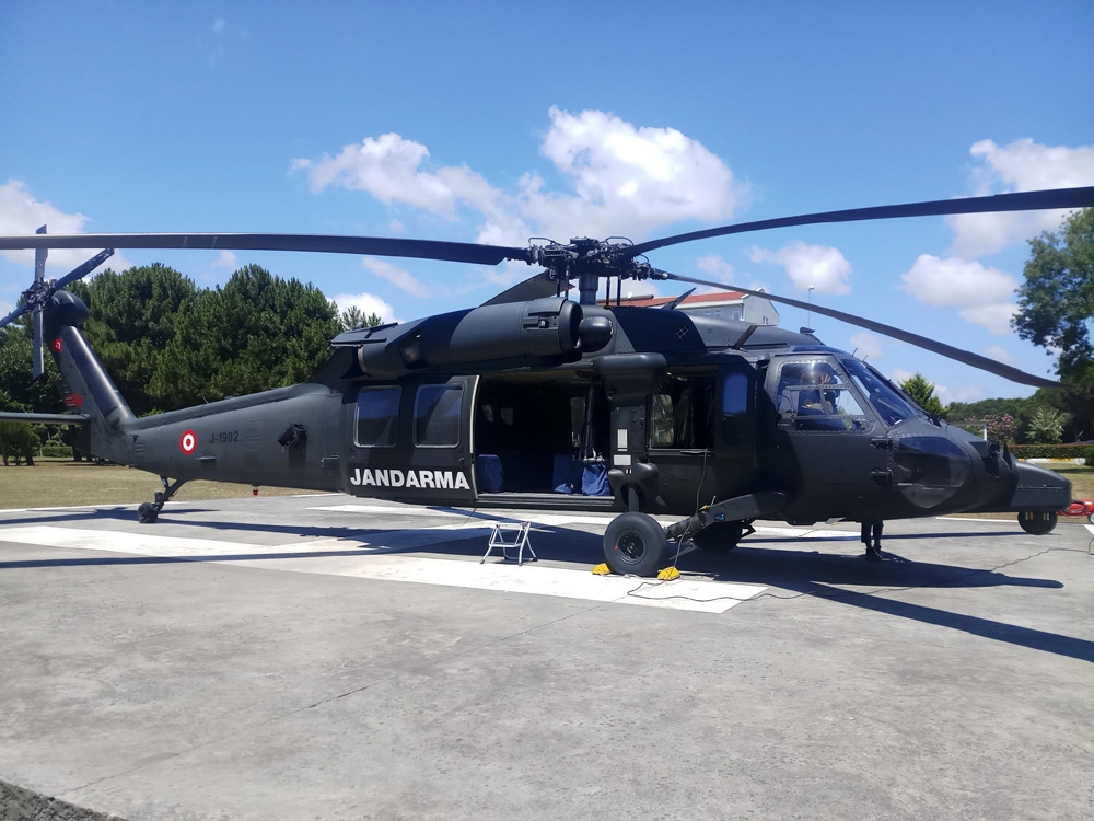 Jandarma Şile’de helikopter destekli denetimlerini sürdürdü