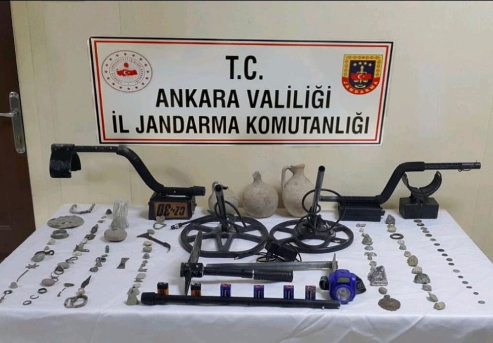 Jandarmadan Kültür ve Tabiat Varlıklarını Koruma operasyonu