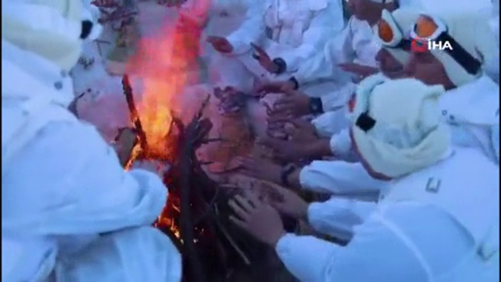 Jandarma’dan “Şiddetli Soğuk ve Derin Karda Mücadele Harekatı” eğitimi