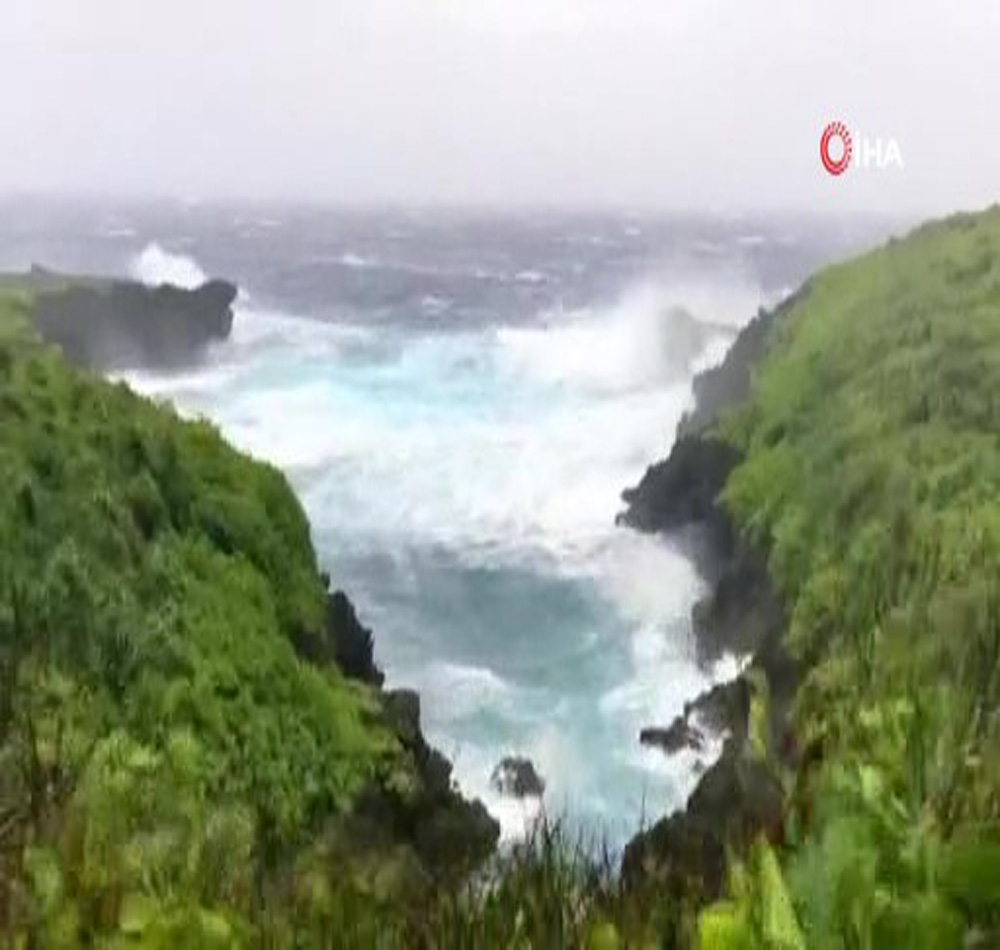 Japonya’yı Maysak Tayfunu vurdu